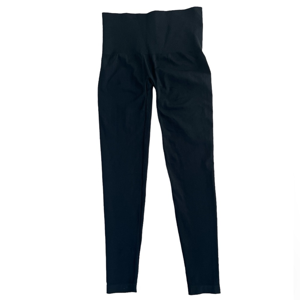 SPANX by Assets Black‎ Shaping Leggings Size: Large